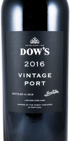 2016 Dow's Vintage Port