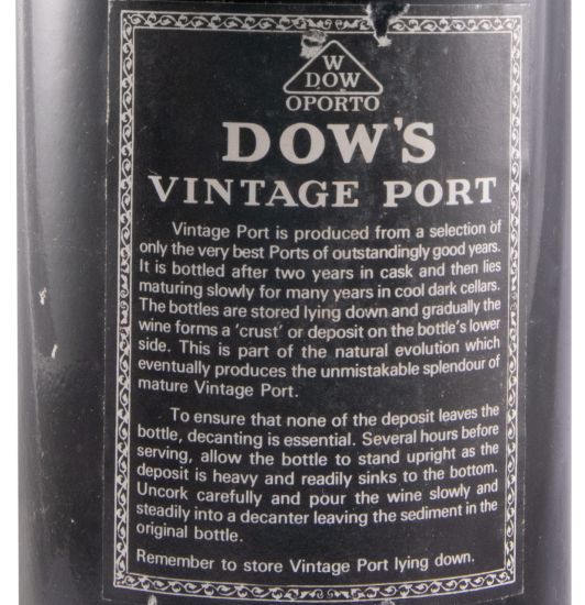 1983 Dow's Vintage Port