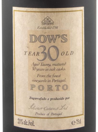 Dow's 30 years Port (bottled in 1994)