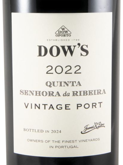 2022 Dow's Quinta Senhora da Ribeira Vintage Porto