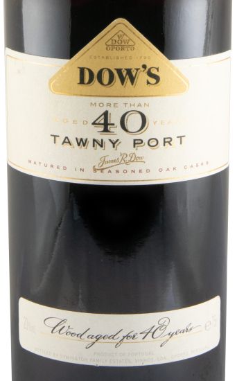 Dow's 40 years Port (former label)