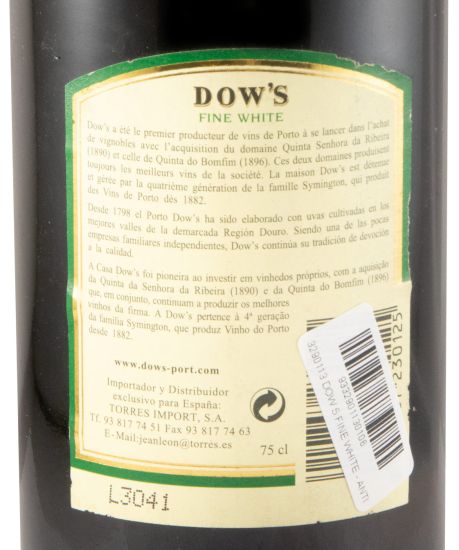Dow's Fine White Port (former bottle)