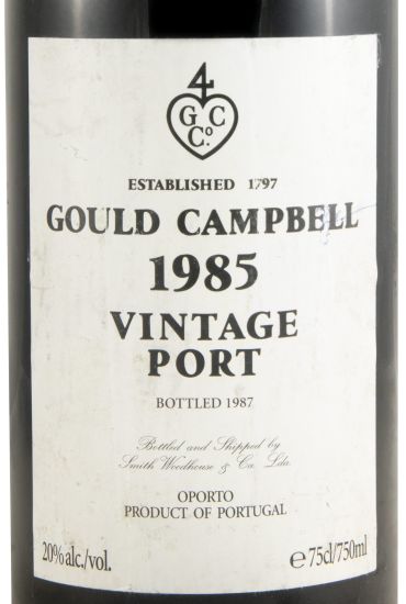 1985 Gould Campbell Vintage Porto