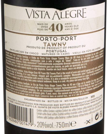 Vista Alegre 40 years Port