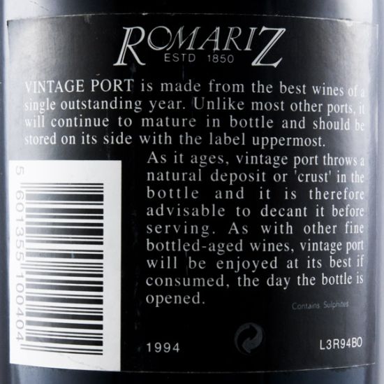 1994 Romariz Vintage Porto