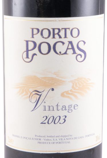 2003 Poças Vintage Porto
