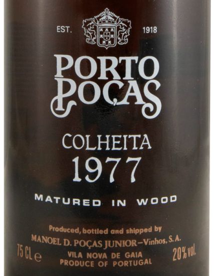 1977 Poças Colheita Port