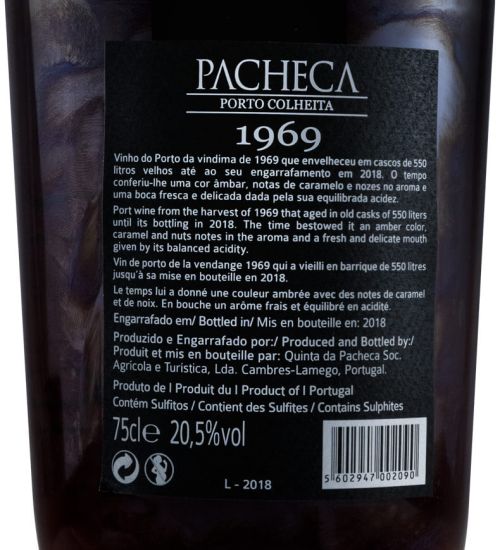 1969 Pacheca Colheita Porto