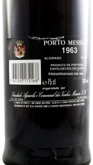1963 Messias Colheita Porto