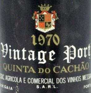 1970 Messias Quinta do Cachão Vintage Porto
