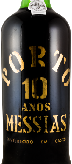 Messias 10 anos Porto (garrafa pirogravada a ouro)