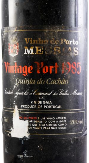 1985 Messias Quinta do Cachão Vintage Porto