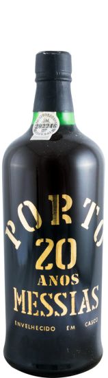 Messias 20 years Port (gold pyrographed bottle)