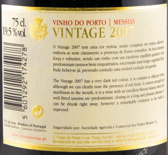 2007 Messias Vintage Port