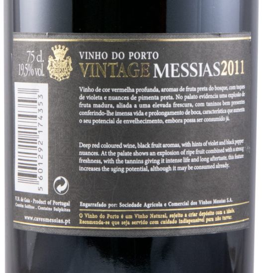2011 Messias Vintage Porto