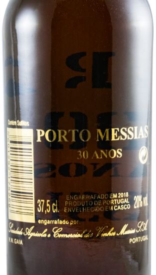 Messias 30 years Port (bottle with gold laser engraving) 37.5cl