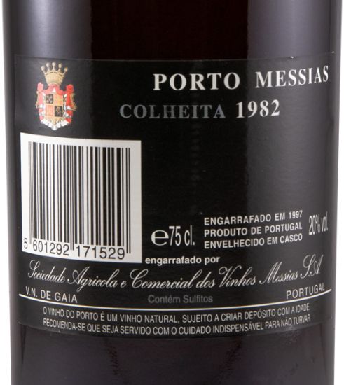 1982 Messias Colheita Porto