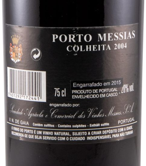 2004 Messias Colheita Port