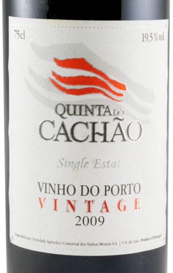 2009 Messias Quinta do Cachão Vintage Porto
