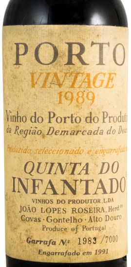 1989 Quinta do Infantado Vintage Porto 37,5cl