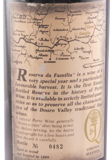 1977 Quinta do Infantado Reserva da Família Port