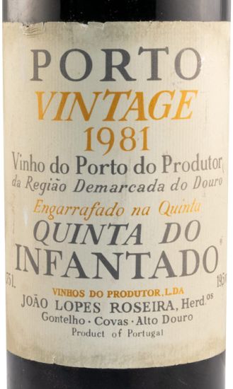 1981 Quinta do Infantado Vintage Porto