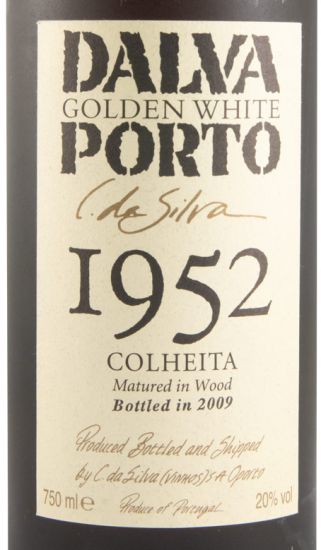 1952 Dalva Golden White Colheita Porto