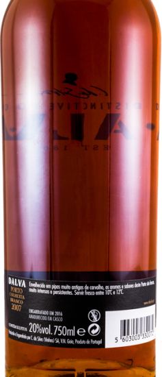 2007 Dalva Colheita White Port