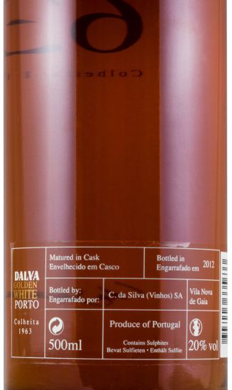 1963 Dalva Colheita Golden White Porto 50cl