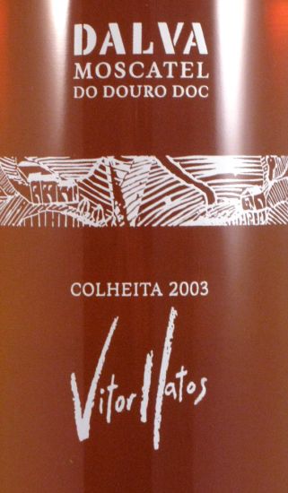 2003 Moscatel do Douro Dalva Lote Vitor Matos