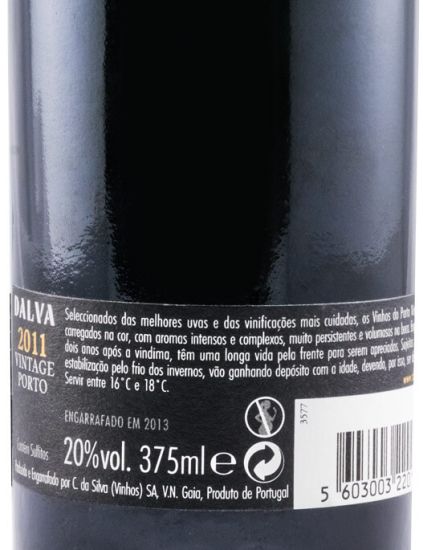 2011 Dalva Vintage Porto 37,5cl