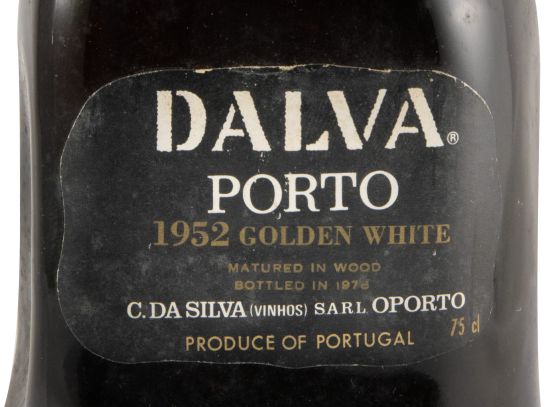 1952 Dalva Colheita Golden White Port (low bottle)