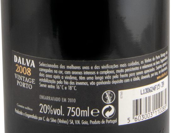 2008 Dalva Vintage Porto
