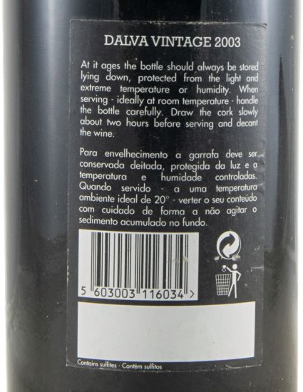 2003 Dalva Vintage Porto