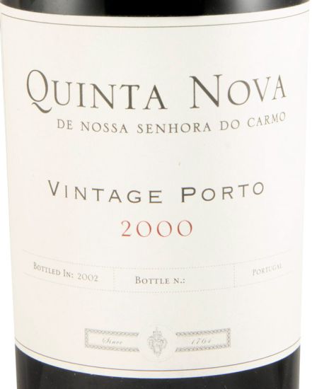2000 Quinta Nova de Nossa Senhora do Carmo Vintage Port