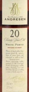 Andresen Branco 20 anos Porto 50cl