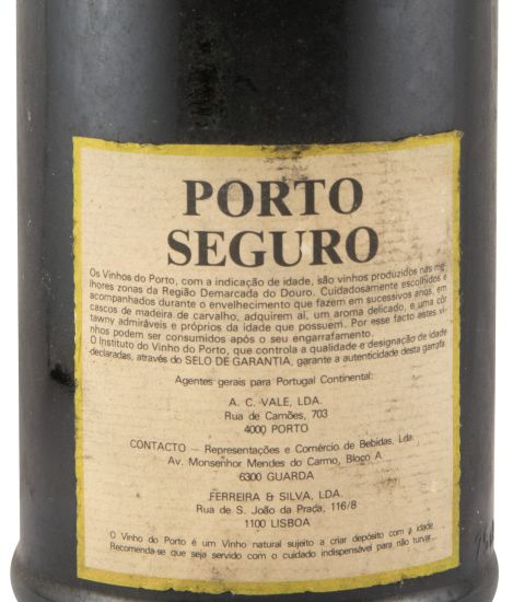 Poças Junior Port Seguro 20 years Port (bottled in 1992)