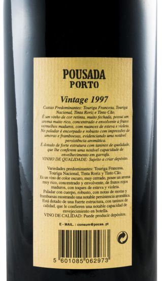 1997 Pousada Vintage Porto