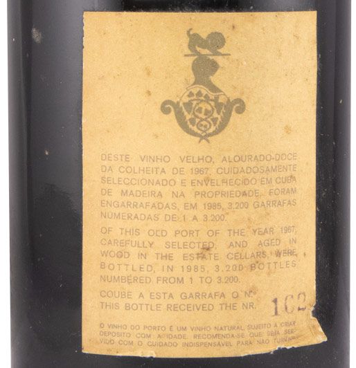 1967 Quinta da Romaneira Colheita Port