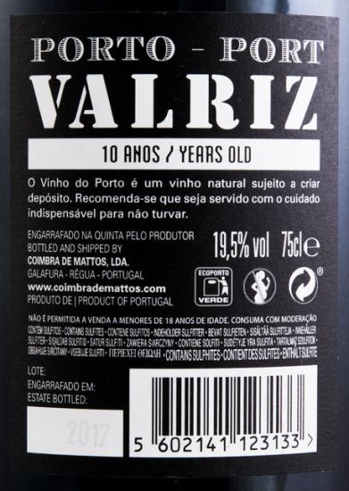 Valriz 10 years Port