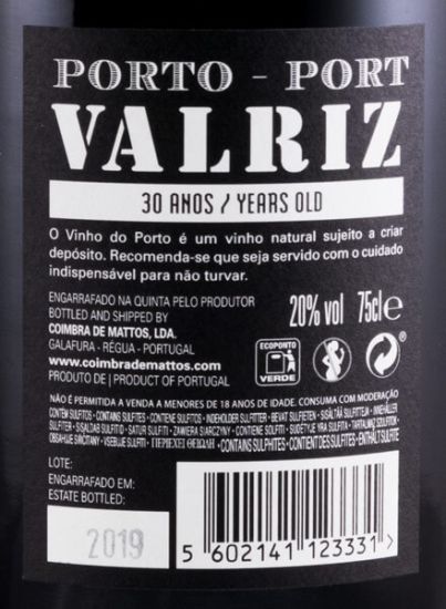 Valriz 30 years Port