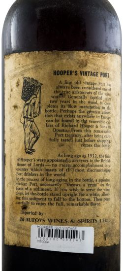 1923 Hooper's Vintage Port