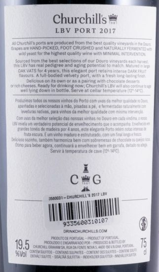 2017 Churchill's LBV Porto