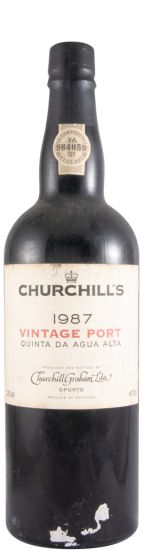 1987 Churchill's Água Alta Vintage Porto