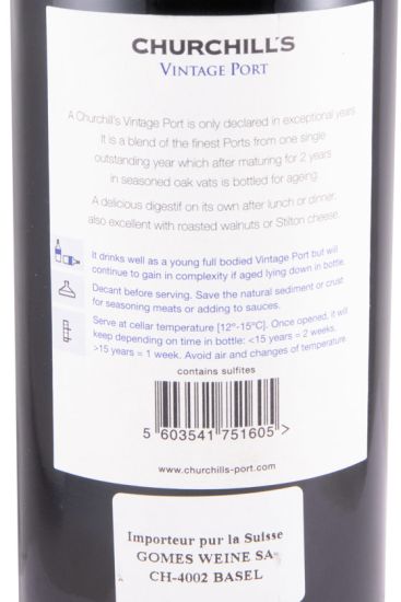 2003 Churchill's Vintage Porto