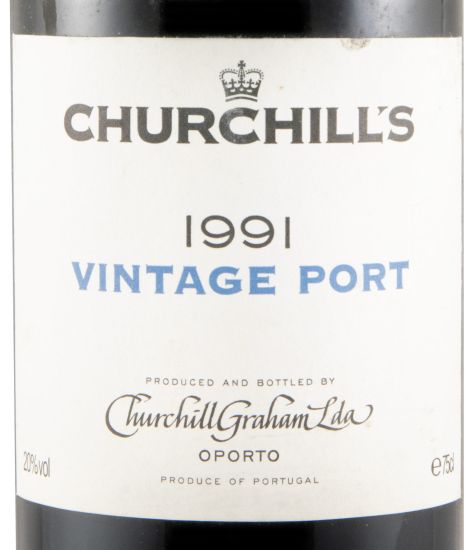 1991 Churchill's Vintage Port