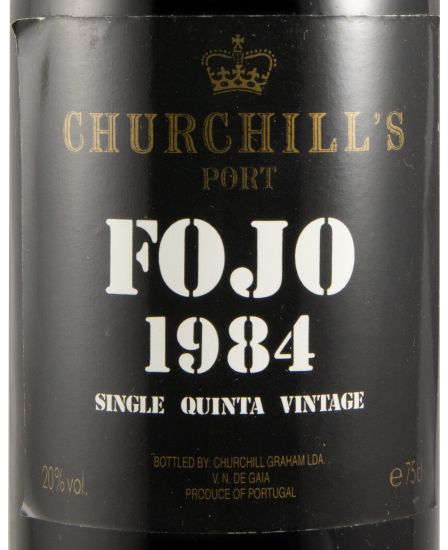 1984 Churchill's Fojo Single Quinta Vintage Port