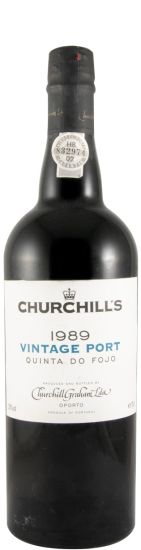 1989 Churchill's Fojo Single Quinta Vintage Port