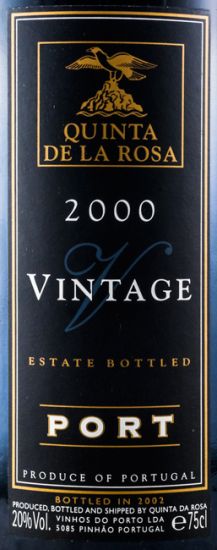 2000 Quinta de La Rosa Vintage Porto