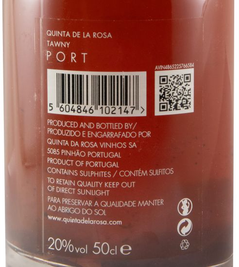 Quinta de La Rosa Tawny Port 50cl